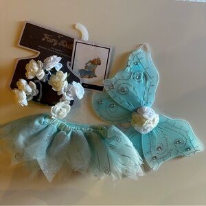 Blue Butterfly Costume Set for dogs